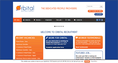 Desktop Screenshot of orbital-recruitment.co.uk